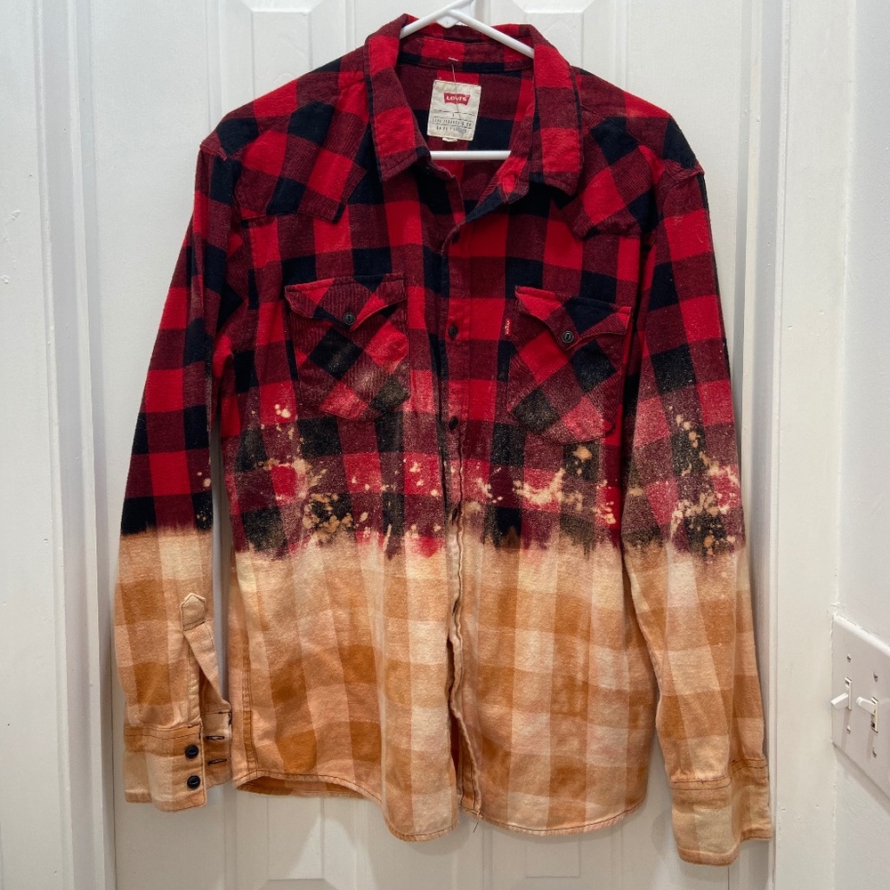 Levi plaid shirt